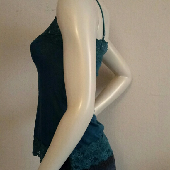 Lace mix tank top - Picture 6 of 8